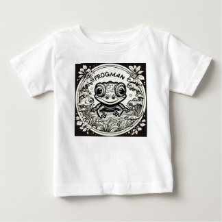 Camiseta De Bebé Frogman Happy Baby T-Shirt