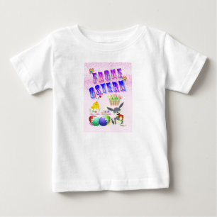 Camiseta De Bebé Frohe Ostern