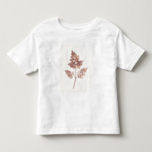 Camiseta De Bebé Frondas de las hojas, 1843 (foto de b/w)