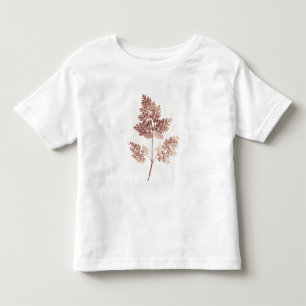 Camiseta De Bebé Frondas de las hojas, 1843 (foto de b/w)