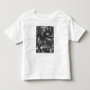 Camiseta De Bebé Frontispiece a las "obras de Nicolás Boileau
