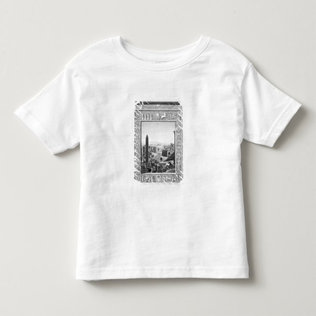 Camiseta De Bebé Frontispiece al volumen 1 de la descripción del ` (Anverso)