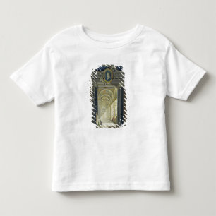 Camiseta De Bebé Frontispiece con un retrato del medallón de