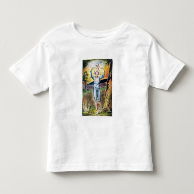 Camiseta De Bebé Frontispiece de 'canciones de la inocencia y de (Anverso)