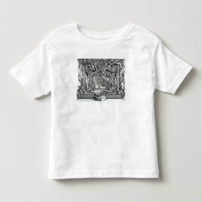 Camiseta De Bebé Frontispiece de "líos" por Roland de Lassus (Anverso)