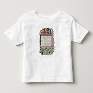 Camiseta De Bebé Frontispiece 'Narratio breve