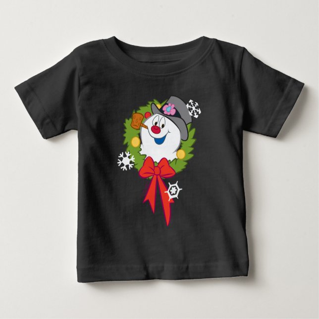 Camiseta De Bebé Frosty the Snowman™ | Esguince de Escarcha (Anverso)