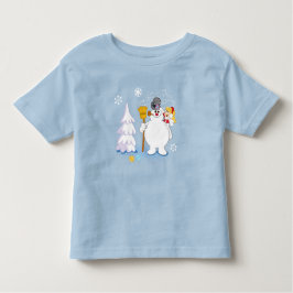 Camiseta De Bebé Frosty the Snowman™ | Frosty & Karen Winter Fun