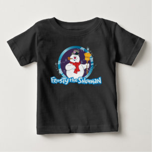 Camiseta De Bebé Frosty the Snowman™ Retrato escarchado mágico