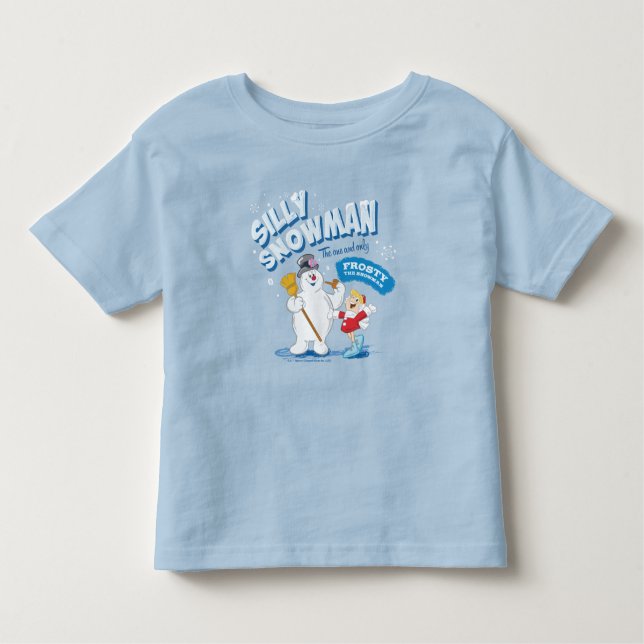 Camiseta De Bebé Frosty the Snowman™ | "Silly Snowman" (Anverso)