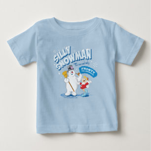 Camiseta De Bebé Frosty the Snowman™   "Silly Snowman"