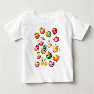Camiseta De Bebé Fruit Salad