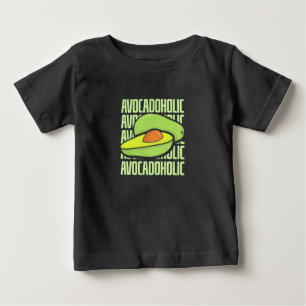 Camiseta De Bebé Fruta de aguacate Comida