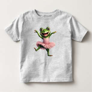 Camiseta De Bebé Fruto de rana 1, rana, bailarín, sapo, Ai generado
