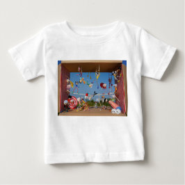 Camiseta De Bebé Fubby's in het Circus met allerlei acts. 