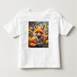 Camiseta De Bebé Fuchs auf der Wiese