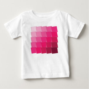 Camiseta De Bebé fucsia 11