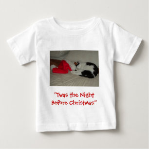 Camiseta De Bebé Fue la noche antes de que los Navidades Kitten
