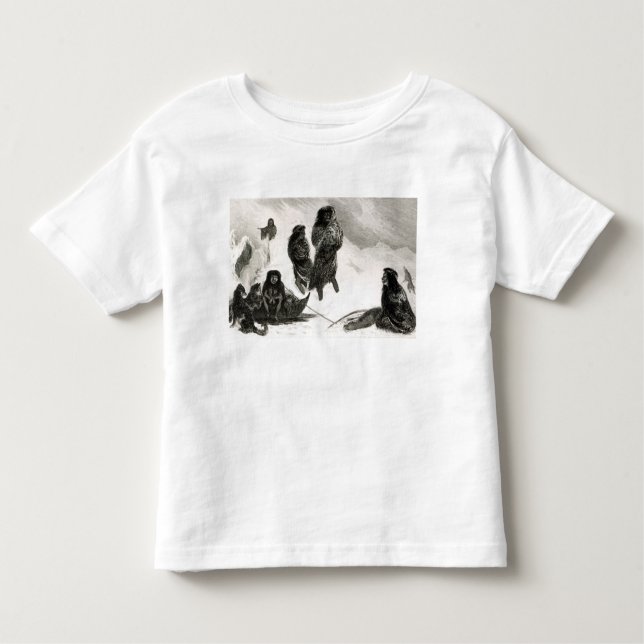 Camiseta De Bebé Fuegians que va a negociar en Zapallos (Anverso)