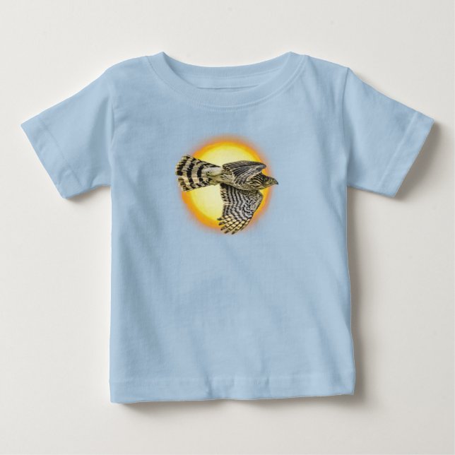 Camiseta De Bebé Fuego del Halcón Volador (Anverso)