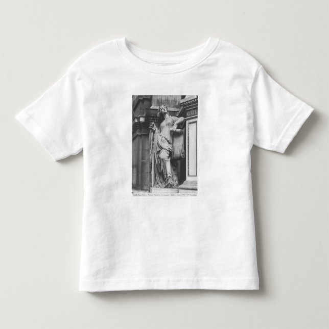 Camiseta De Bebé Fuente de Moliere, comedia ligera, 1844 (Anverso)
