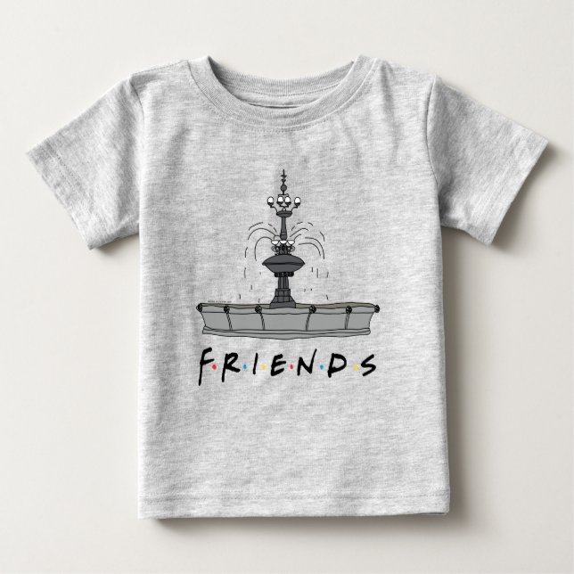 Camiseta De Bebé Fuente FRIENDS™ (Anverso)