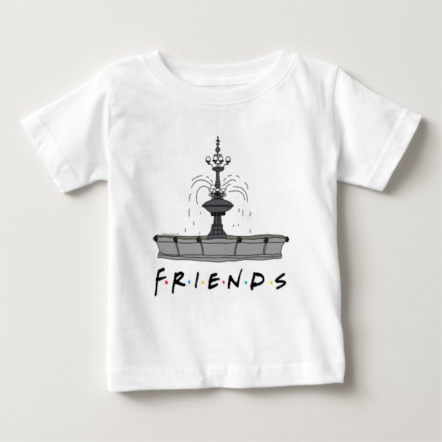 Camiseta De Bebé Fuente FRIENDS™ (Anverso)