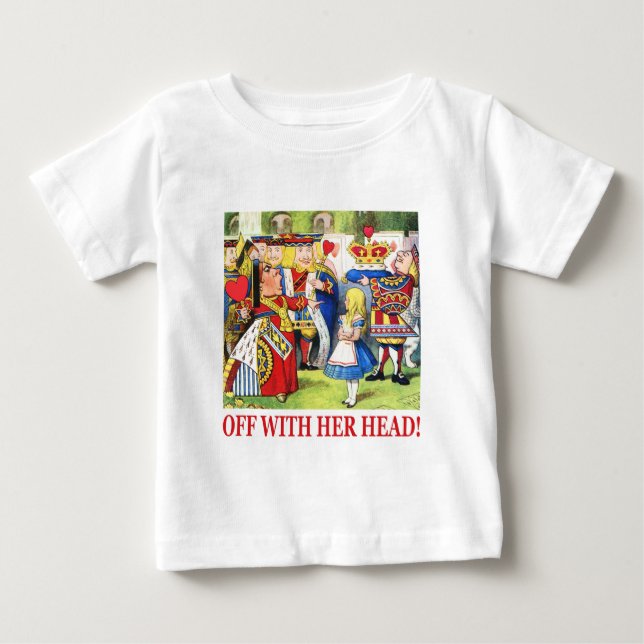 Camiseta De Bebé ¡Fuera Con La Cabeza! (Anverso)