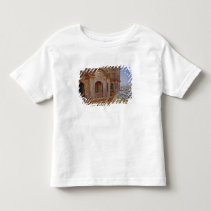 Camiseta De Bebé Fuerte de Mehrangarh dominando Jodhpur, El Azul