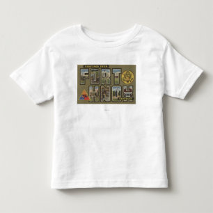 Camiseta De Bebé Fuerte Knox, Kentucky - escenas grandes de la