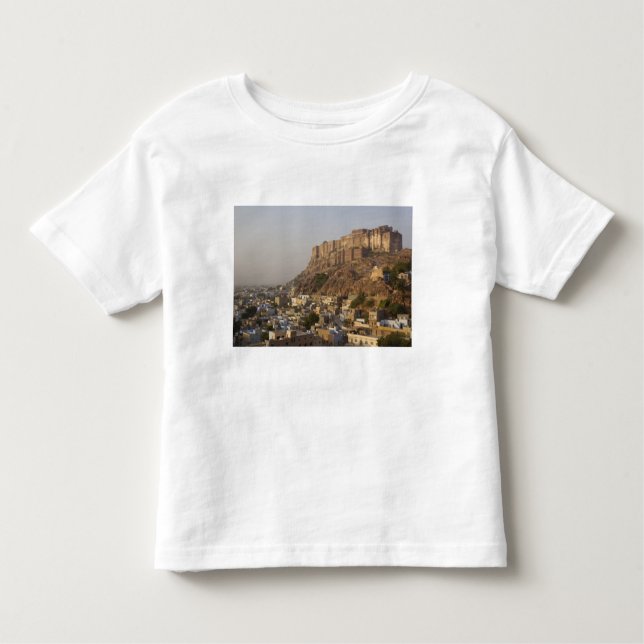 Camiseta De Bebé Fuerte Mehrangarh de Jodhpur. Rajasthan, INDIA. (Anverso)