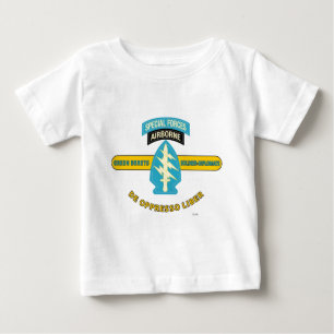 CAMISETA DE BEBÉ FUERZAS ESPECIALES "DE AEROTRANSPORTADO OPPRESSO