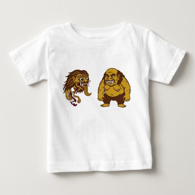 Camiseta De Bebé Fuga y Celulitis (Anverso)