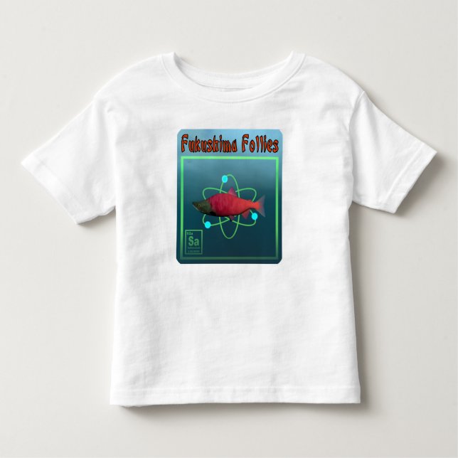Camiseta De Bebé Fukushima Follies (Anverso)