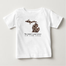 Camiseta De Bebé Fun Lake Michigan Great State petoskey rock