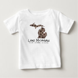 Camiseta De Bebé Fun Lake Michigan Great State petoskey rock