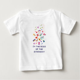 Camiseta De Bebé Fun Musical Instruments Kids T-Shirt
