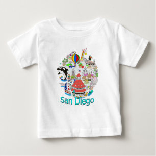 Camiseta De Bebé Fun San Diego California