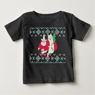 Camiseta De Bebé Fun Santa Claus Navidades Vacaciones