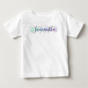 Camiseta De Bebé Funfetti de acuarela