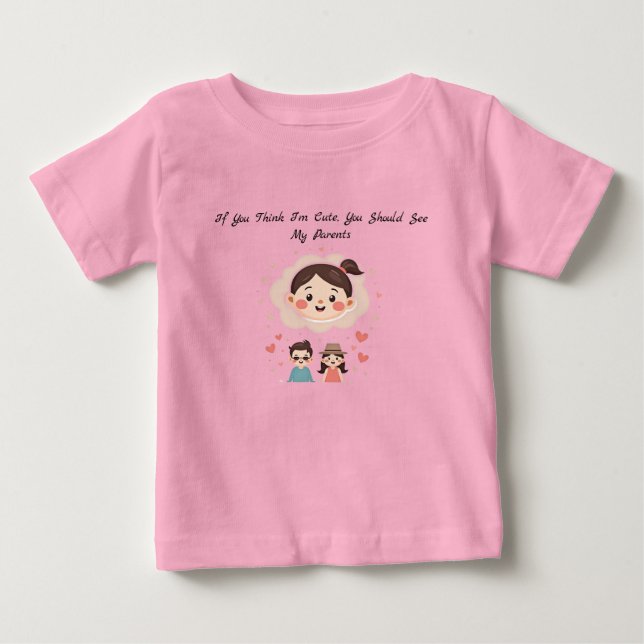 Camiseta De Bebé Funny Baby Bodysuit (Anverso)