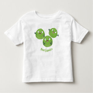 Camiseta De Bebé Funny Brussels brota personalizado de verduras