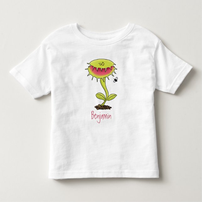 Camiseta De Bebé Funny carnívoro Venus trampa de mosca personalizad (Anverso)