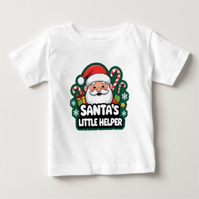 Camiseta De Bebé Funny Christmas T-Shirt for Kids (Anverso)