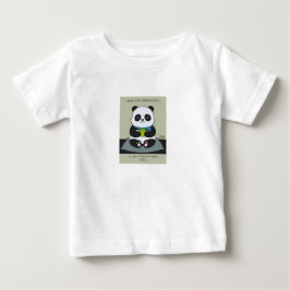 Camiseta De Bebé Funny Custom Sarcastic Panda Opinion Coworker Gift