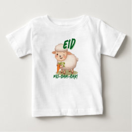 Camiseta De Bebé Funny cute Sheep Eid Adha funny Baby Clothes 