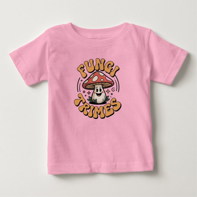 Camiseta de bebé Funny Fungi Trimes | Regalo diver (Anverso)