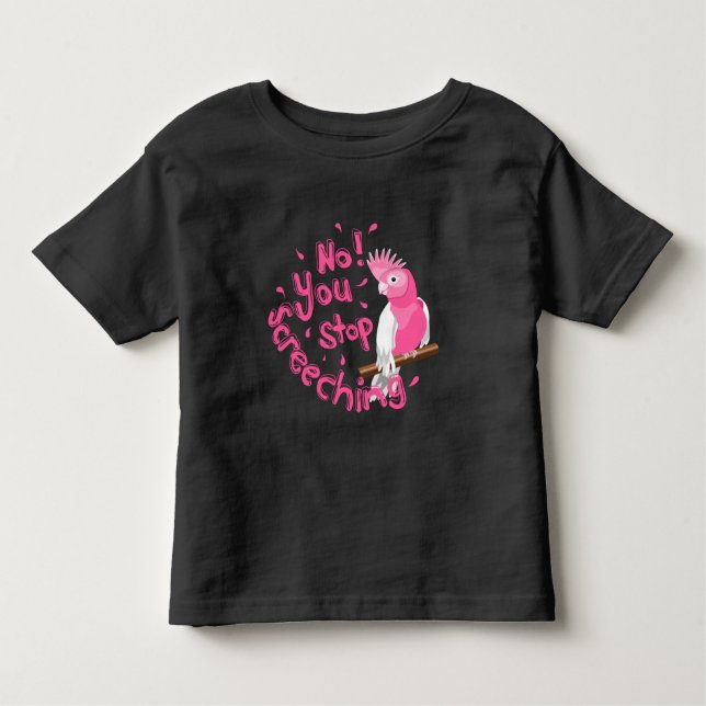 Camiseta De Bebé Funny Galah Cockatiel (Anverso)