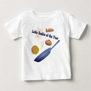 Camiseta De Bebé Funny Hanukkah Humor Latke Rookie
