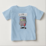 Camiseta De Bebé Funny Math Algebra Calculator Mathematics Chiste<br><div class="desc">Funny Math Algebra Calculator Diseño matemático de Chiste para amantes de matemáticas.</div>